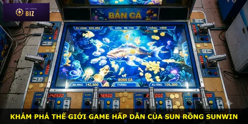 Khám phá thế giới game hấp dẫn của Sun Rồng Sunwin
